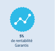 5% de rentabilite garantis